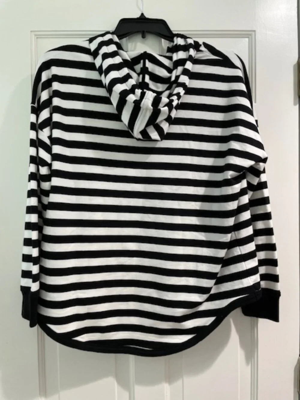 Striped Michael Kors Logo Hoodie